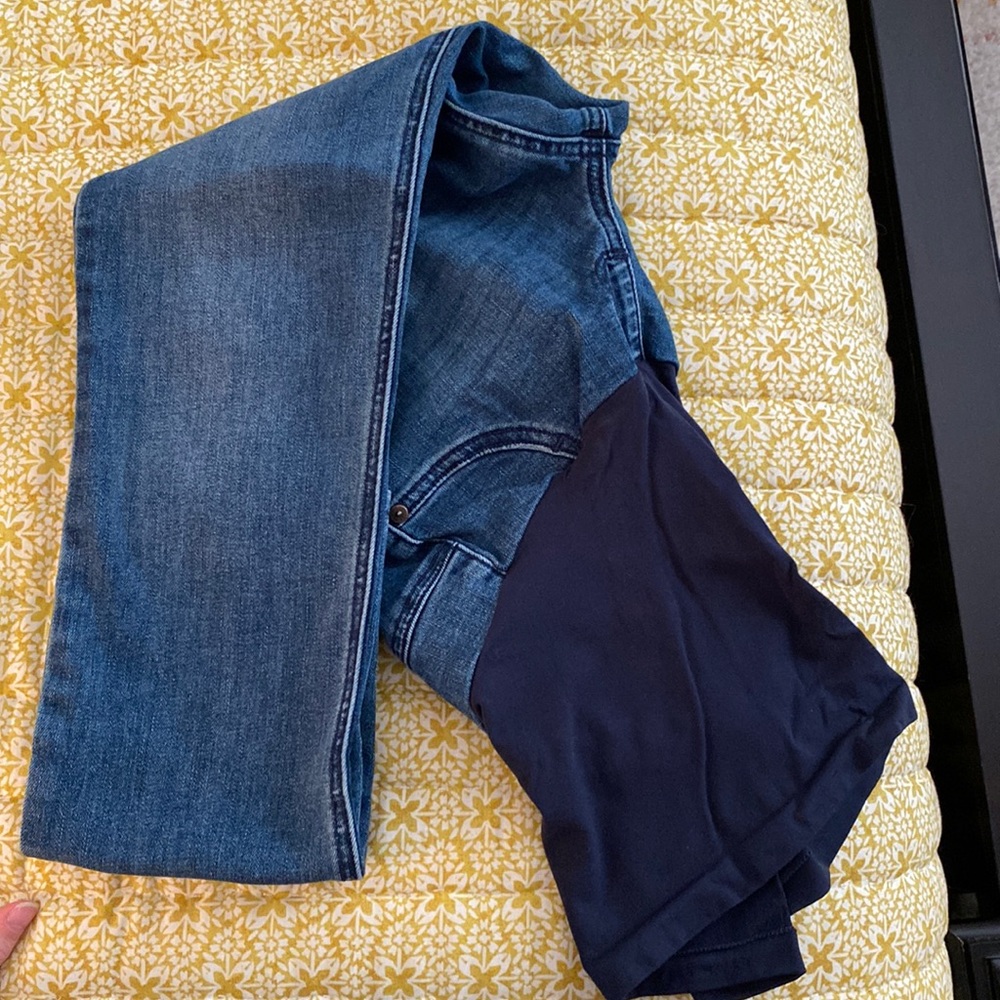 Maternity - Indigo Blue Secret Fit Maternity Skinny Jeans
